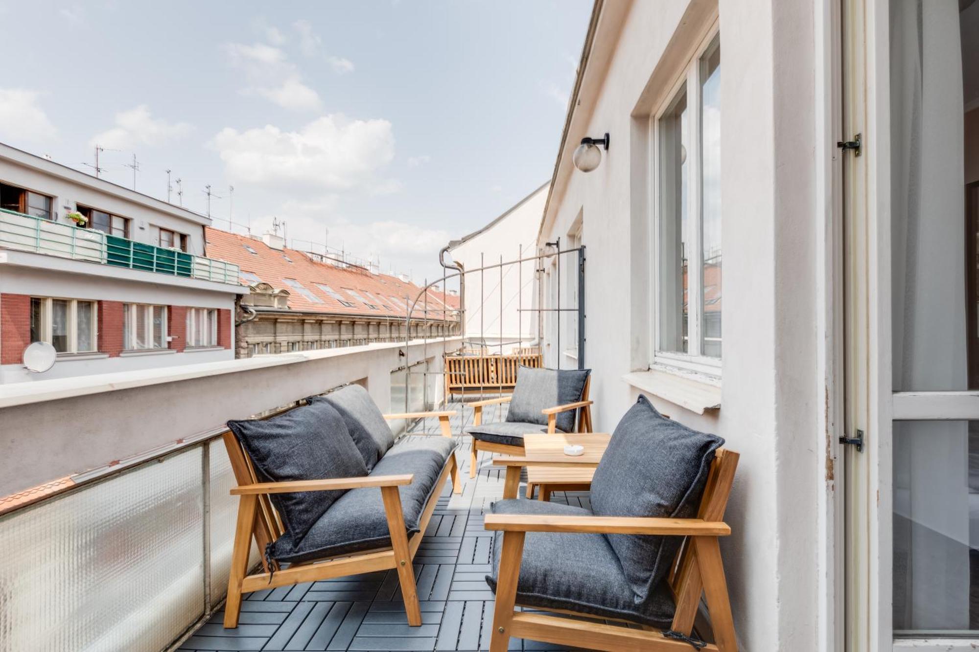 Lejlighed med terrasse